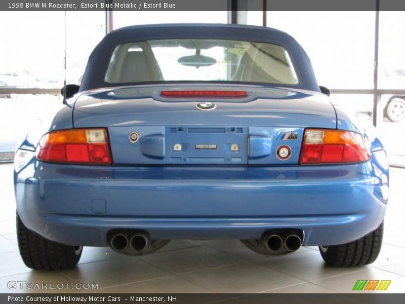 Estoril Blue Metallic / Estoril Blue 1998 BMW M Roadster