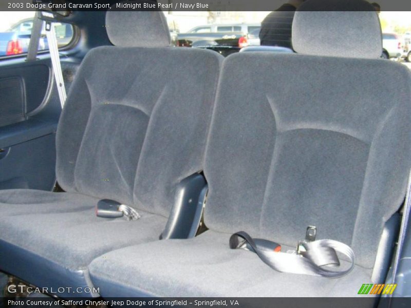  2003 Grand Caravan Sport Navy Blue Interior