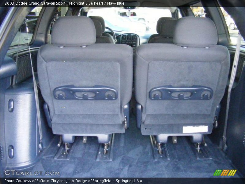 Midnight Blue Pearl / Navy Blue 2003 Dodge Grand Caravan Sport