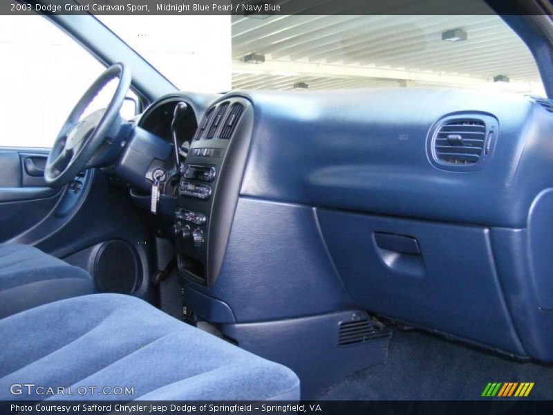 Dashboard of 2003 Grand Caravan Sport