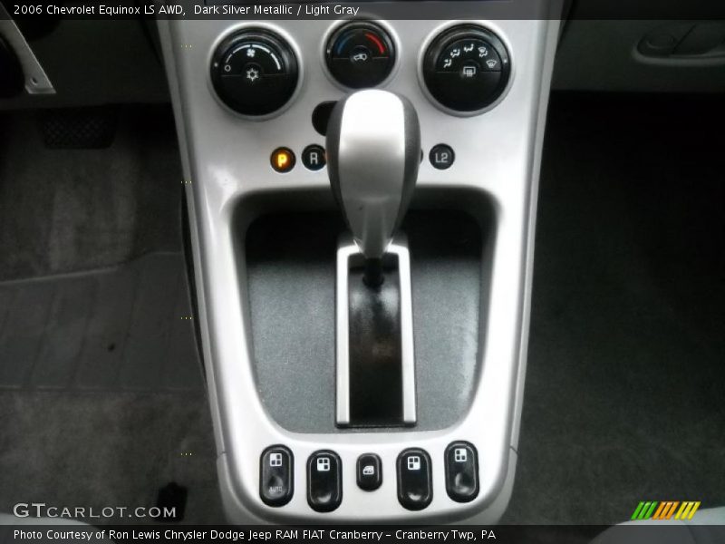 Dark Silver Metallic / Light Gray 2006 Chevrolet Equinox LS AWD