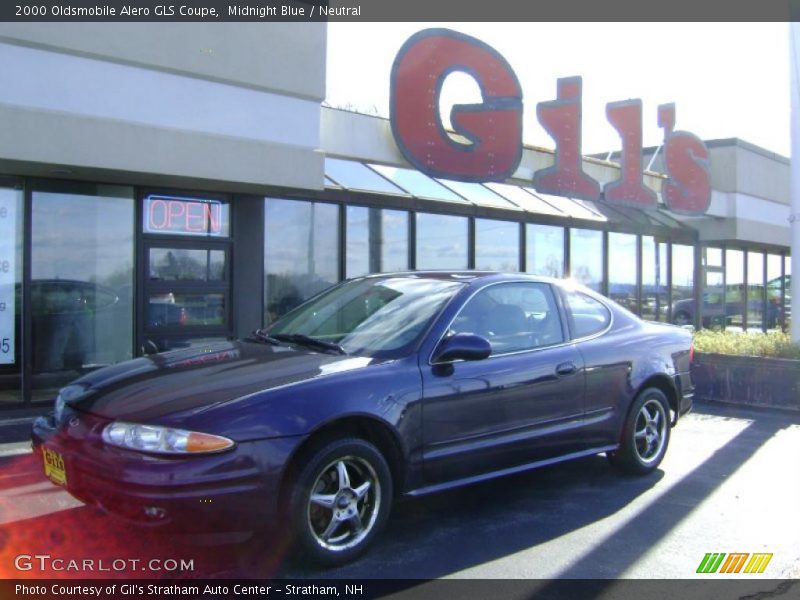 Midnight Blue / Neutral 2000 Oldsmobile Alero GLS Coupe