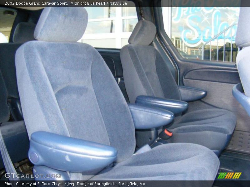  2003 Grand Caravan Sport Navy Blue Interior