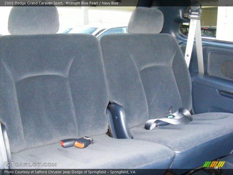  2003 Grand Caravan Sport Navy Blue Interior