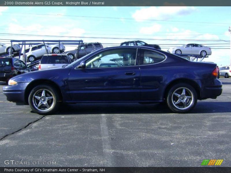 Midnight Blue / Neutral 2000 Oldsmobile Alero GLS Coupe