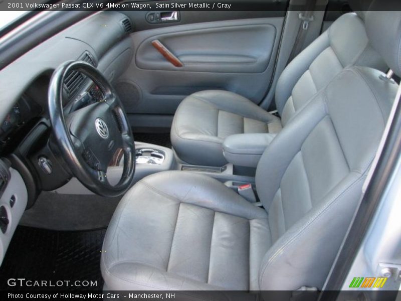  2001 Passat GLX V6 4Motion Wagon Gray Interior
