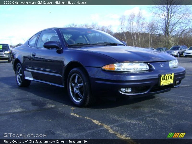 Midnight Blue / Neutral 2000 Oldsmobile Alero GLS Coupe
