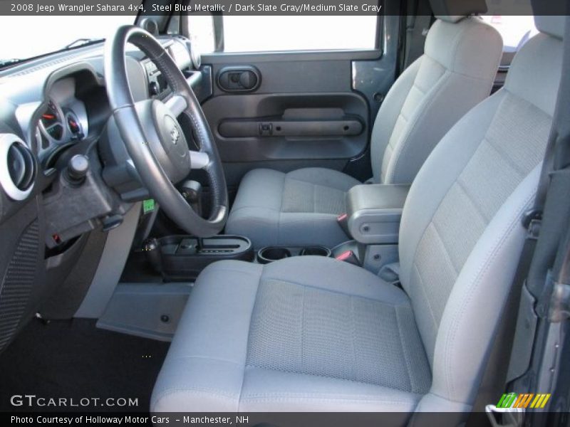 Steel Blue Metallic / Dark Slate Gray/Medium Slate Gray 2008 Jeep Wrangler Sahara 4x4