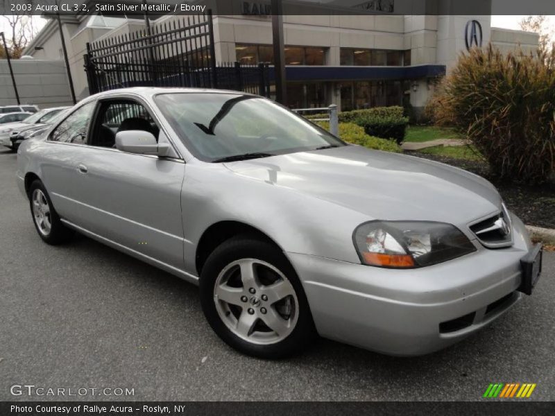 Satin Silver Metallic / Ebony 2003 Acura CL 3.2