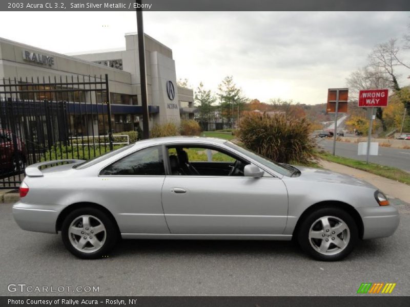 Satin Silver Metallic / Ebony 2003 Acura CL 3.2