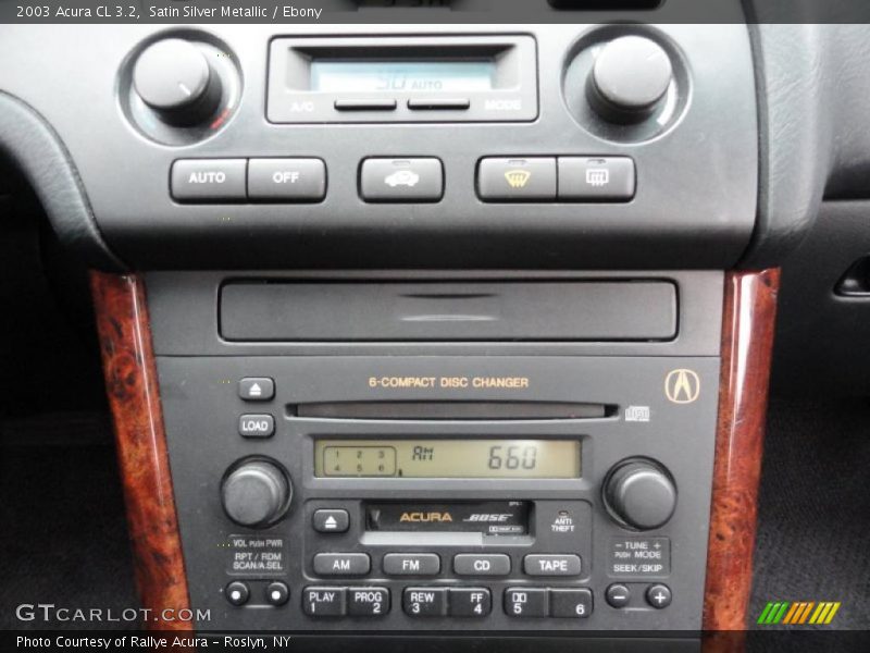 Controls of 2003 CL 3.2