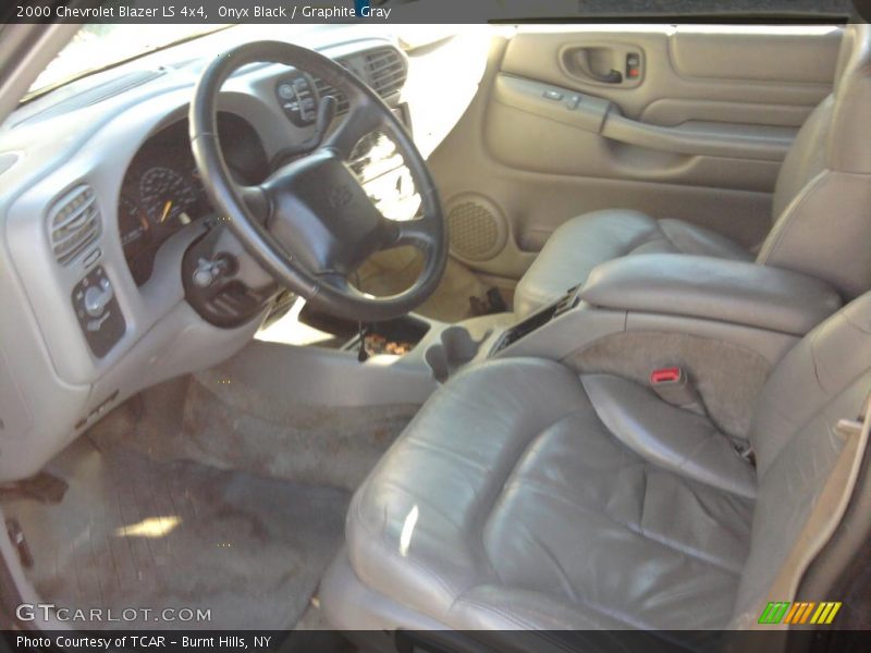 Onyx Black / Graphite Gray 2000 Chevrolet Blazer LS 4x4