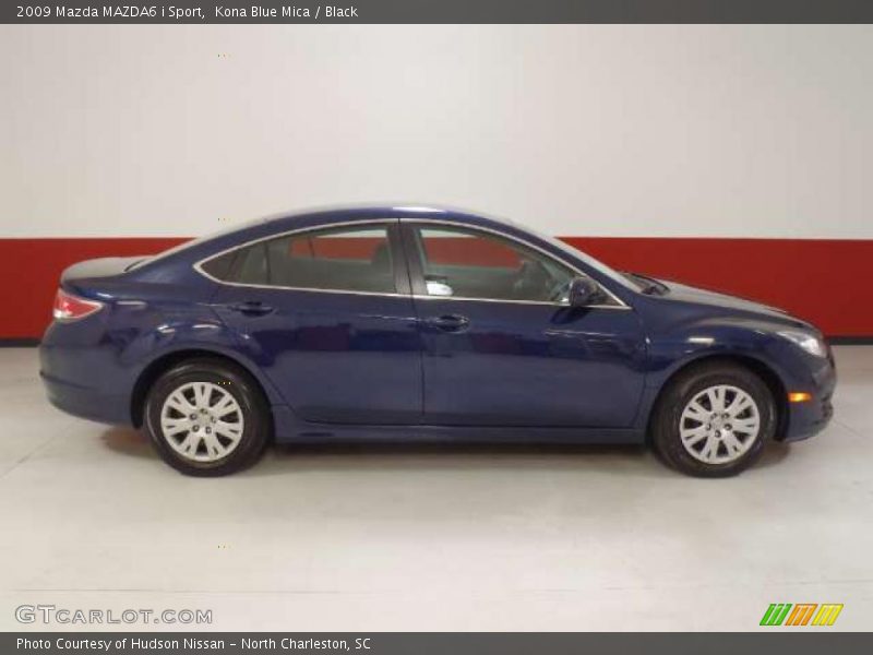 Kona Blue Mica / Black 2009 Mazda MAZDA6 i Sport