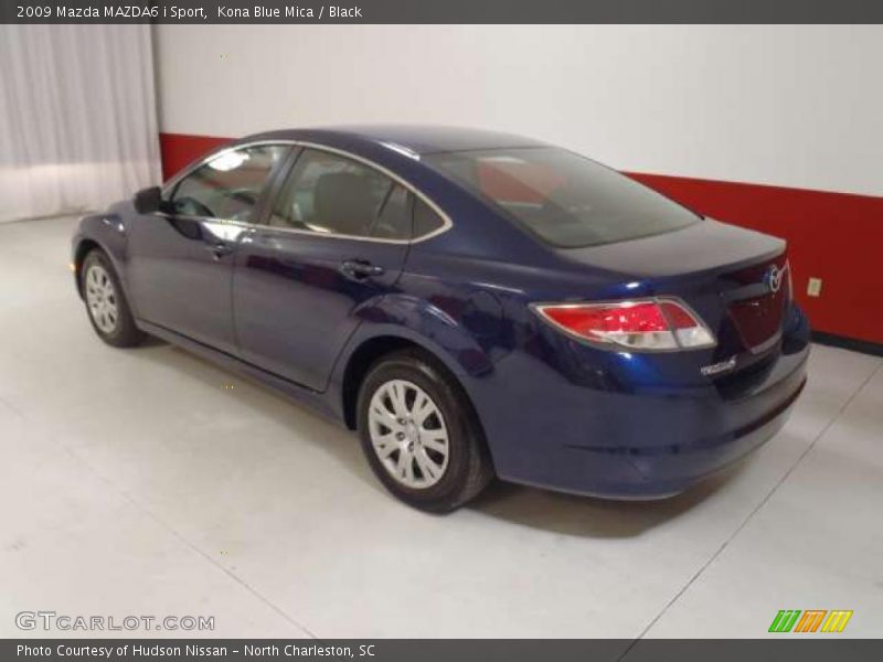 Kona Blue Mica / Black 2009 Mazda MAZDA6 i Sport