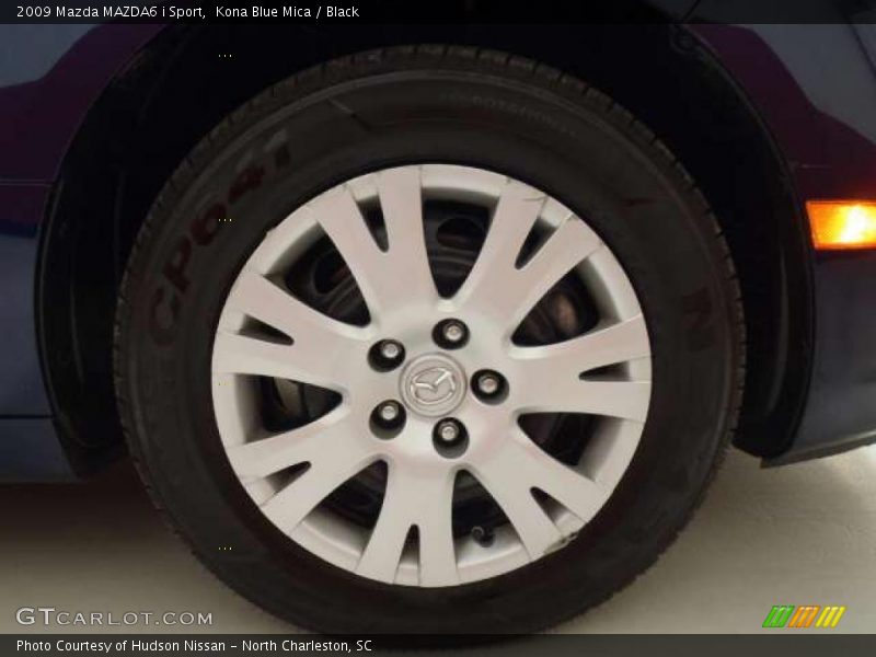 Kona Blue Mica / Black 2009 Mazda MAZDA6 i Sport