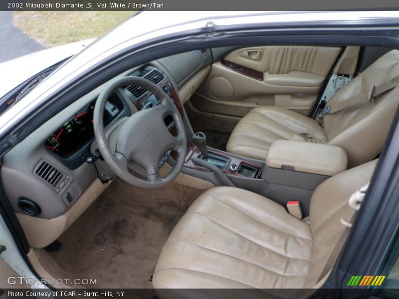 Brown/Tan Interior - 2002 Diamante LS 