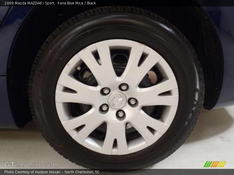 Kona Blue Mica / Black 2009 Mazda MAZDA6 i Sport