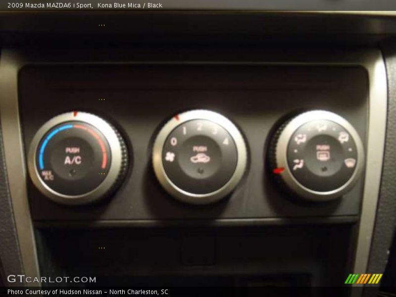 Kona Blue Mica / Black 2009 Mazda MAZDA6 i Sport