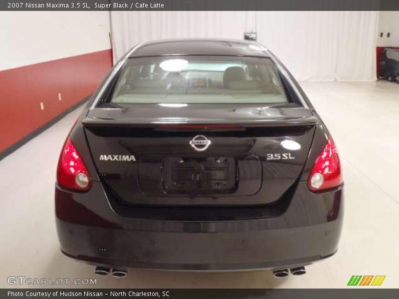 Super Black / Cafe Latte 2007 Nissan Maxima 3.5 SL