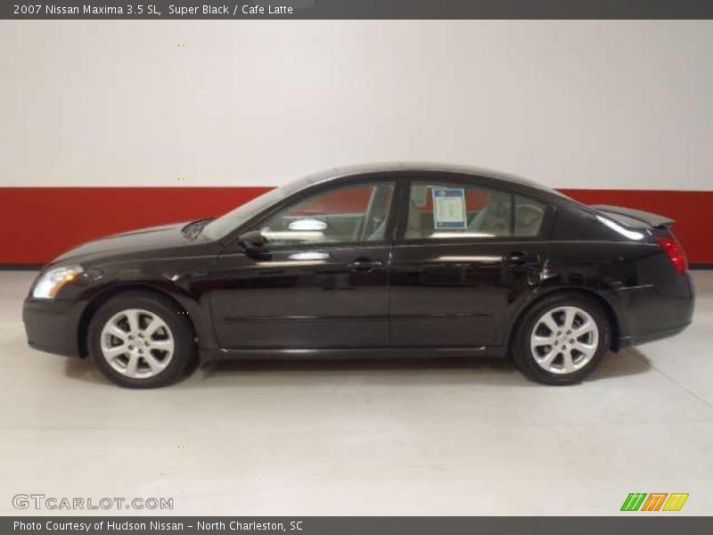 Super Black / Cafe Latte 2007 Nissan Maxima 3.5 SL