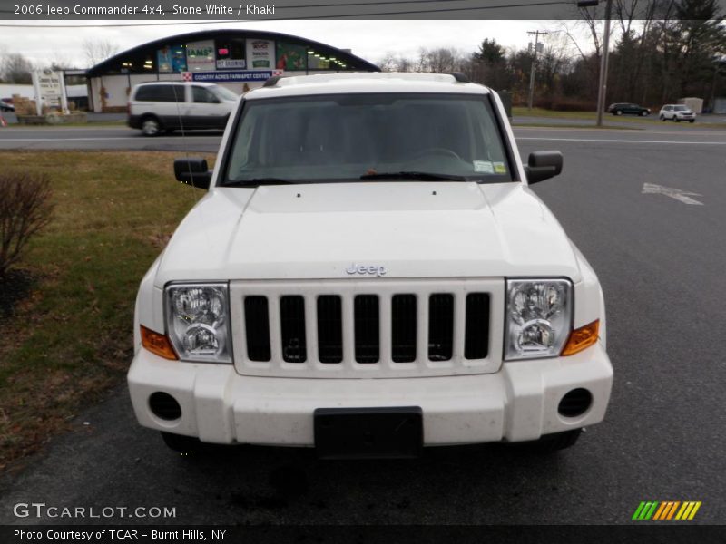 Stone White / Khaki 2006 Jeep Commander 4x4