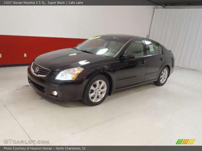 Super Black / Cafe Latte 2007 Nissan Maxima 3.5 SL