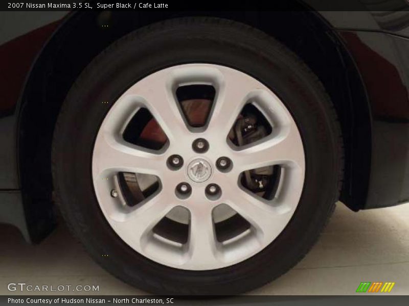 Super Black / Cafe Latte 2007 Nissan Maxima 3.5 SL