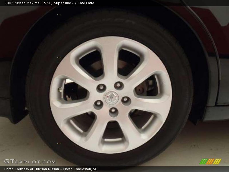 Super Black / Cafe Latte 2007 Nissan Maxima 3.5 SL