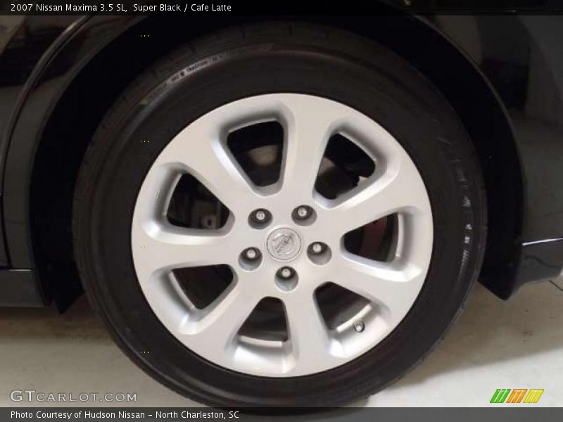 Super Black / Cafe Latte 2007 Nissan Maxima 3.5 SL