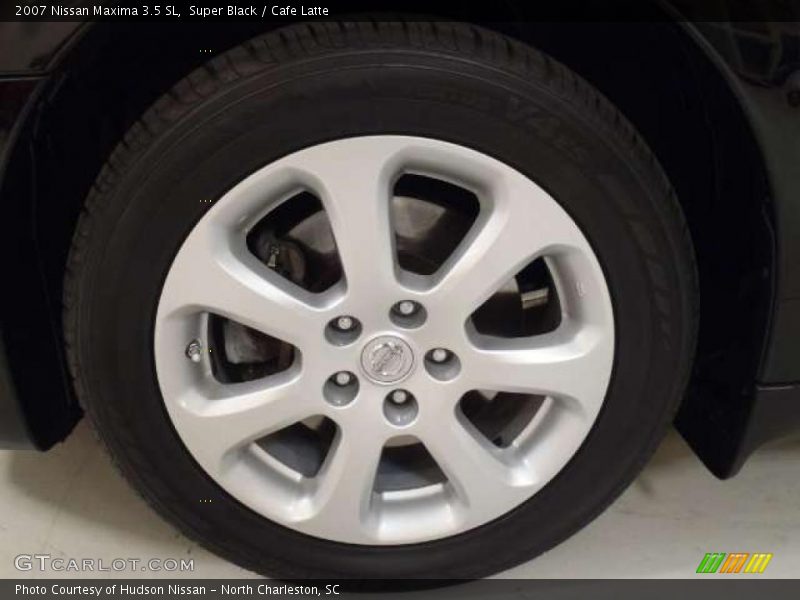 Super Black / Cafe Latte 2007 Nissan Maxima 3.5 SL