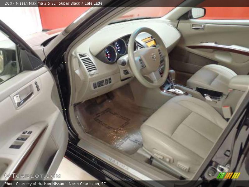 Super Black / Cafe Latte 2007 Nissan Maxima 3.5 SL