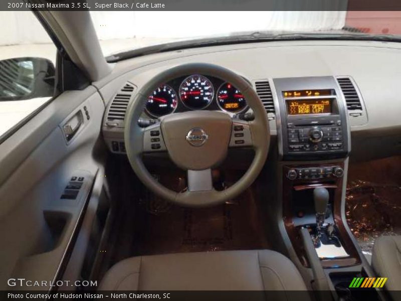 Super Black / Cafe Latte 2007 Nissan Maxima 3.5 SL