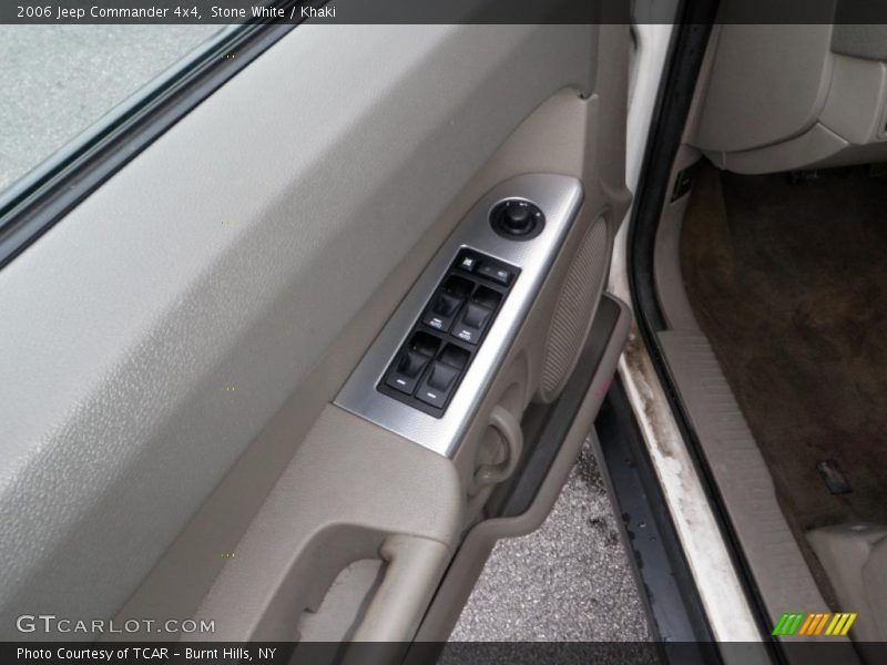 Stone White / Khaki 2006 Jeep Commander 4x4