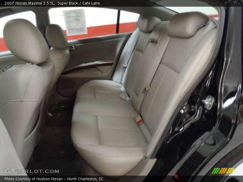 Super Black / Cafe Latte 2007 Nissan Maxima 3.5 SL