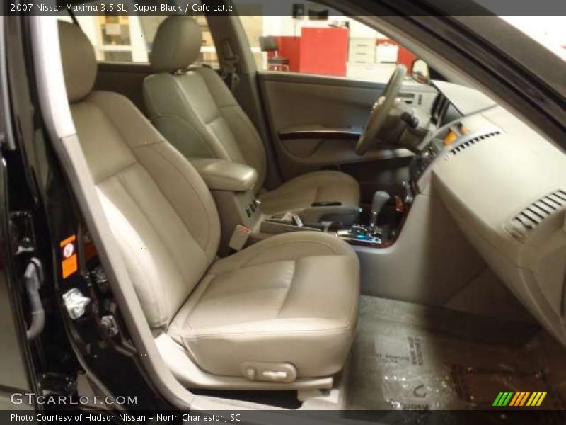 Super Black / Cafe Latte 2007 Nissan Maxima 3.5 SL