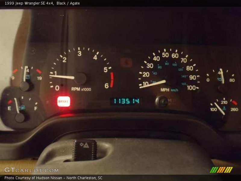 Black / Agate 1999 Jeep Wrangler SE 4x4