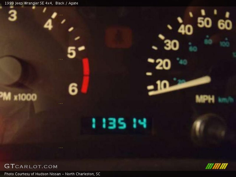 Black / Agate 1999 Jeep Wrangler SE 4x4