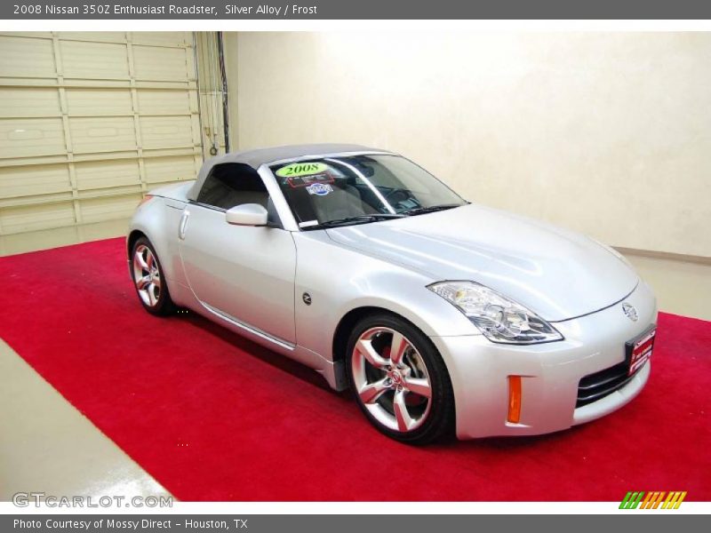 Silver Alloy / Frost 2008 Nissan 350Z Enthusiast Roadster
