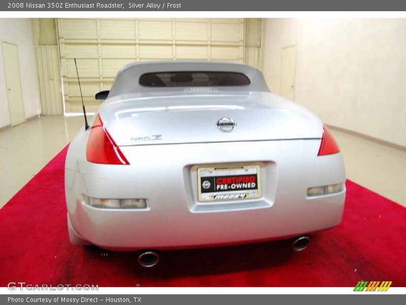 Silver Alloy / Frost 2008 Nissan 350Z Enthusiast Roadster