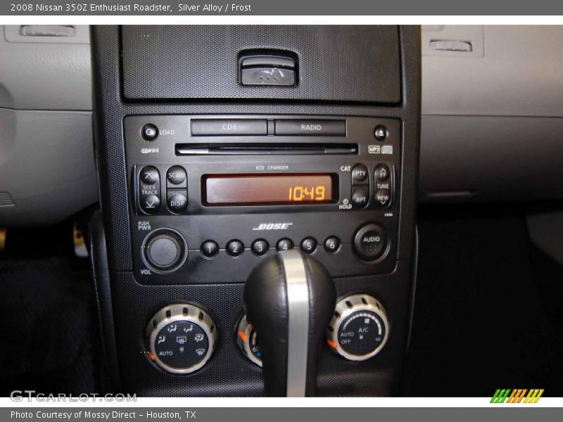 Controls of 2008 350Z Enthusiast Roadster