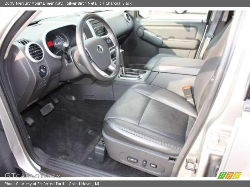 2008 Mountaineer AWD Charcoal Black Interior