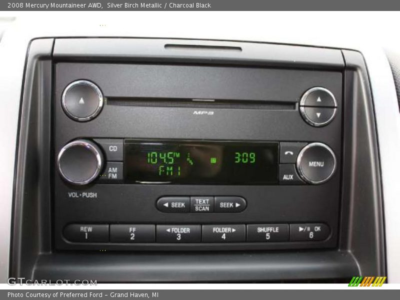 Controls of 2008 Mountaineer AWD