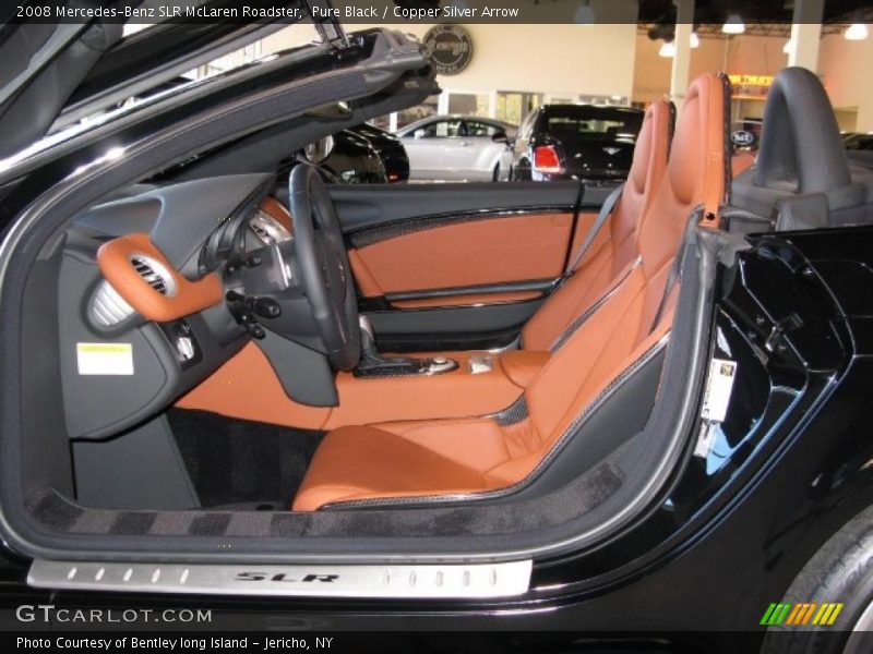  2008 SLR McLaren Roadster Copper Silver Arrow Interior