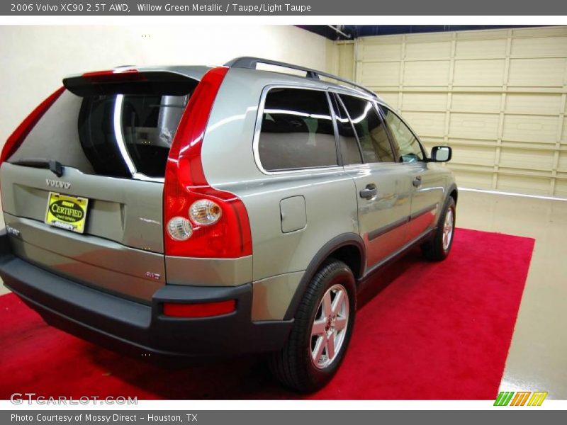 Willow Green Metallic / Taupe/Light Taupe 2006 Volvo XC90 2.5T AWD