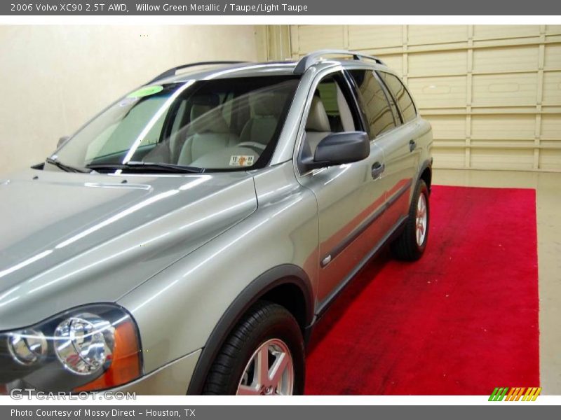 Willow Green Metallic / Taupe/Light Taupe 2006 Volvo XC90 2.5T AWD