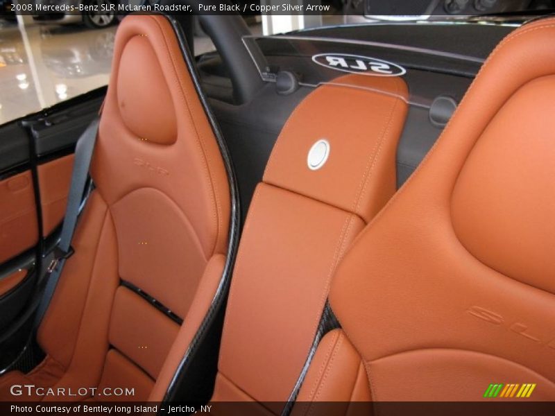  2008 SLR McLaren Roadster Copper Silver Arrow Interior