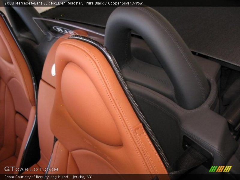  2008 SLR McLaren Roadster Copper Silver Arrow Interior