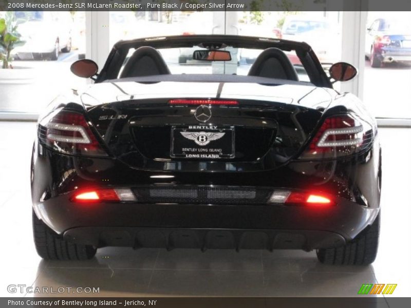 Pure Black / Copper Silver Arrow 2008 Mercedes-Benz SLR McLaren Roadster