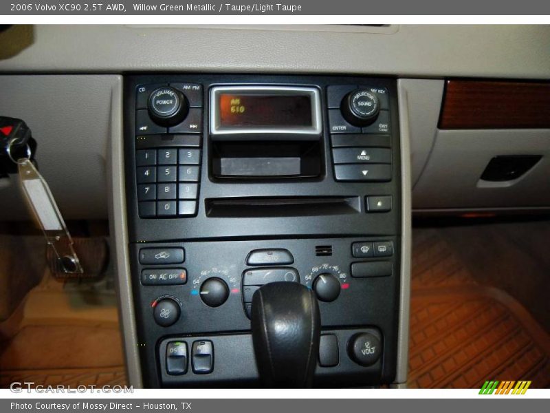 Willow Green Metallic / Taupe/Light Taupe 2006 Volvo XC90 2.5T AWD