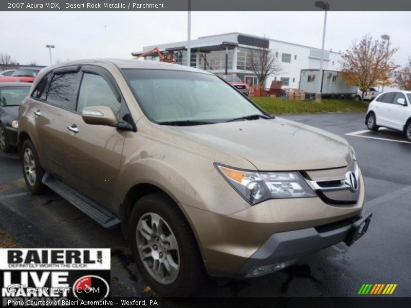 Desert Rock Metallic / Parchment 2007 Acura MDX